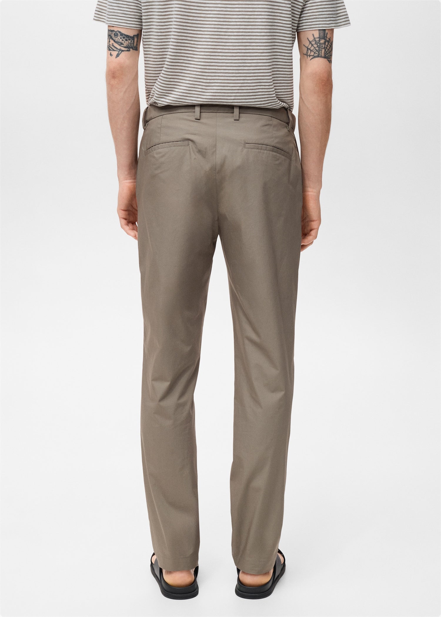 Mango trousers jon in Brown - R