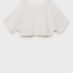 Mango sweater aventura in White - B
