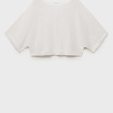 Mango sweater aventura in White - B