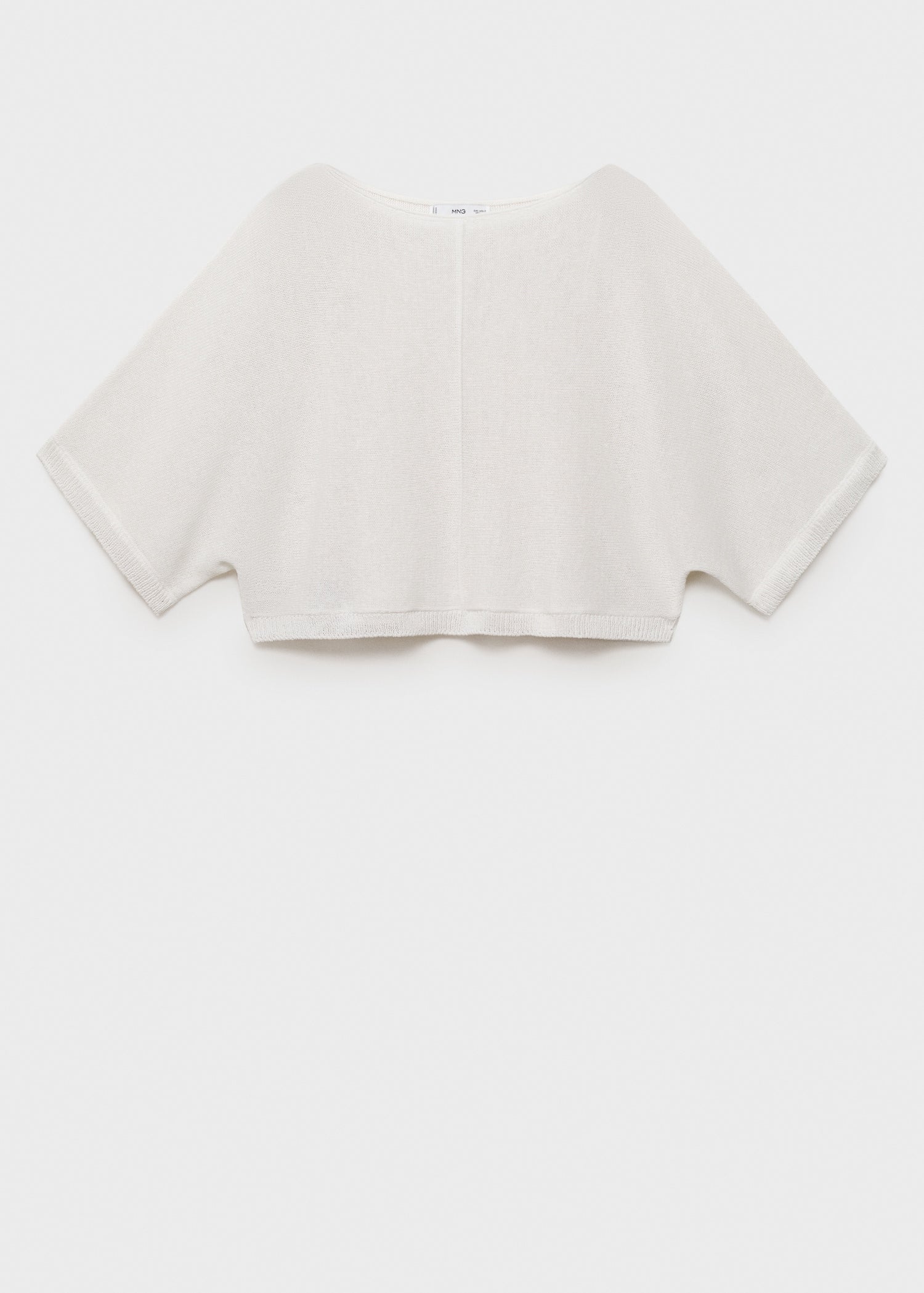 Mango sweater aventura in White - B