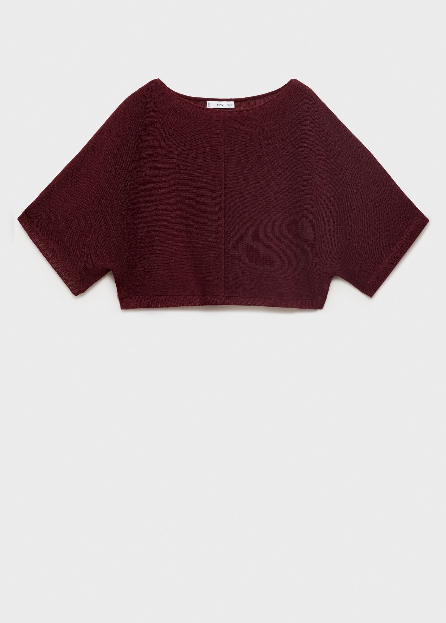 Mango sweater aventura in Burgundy - B
