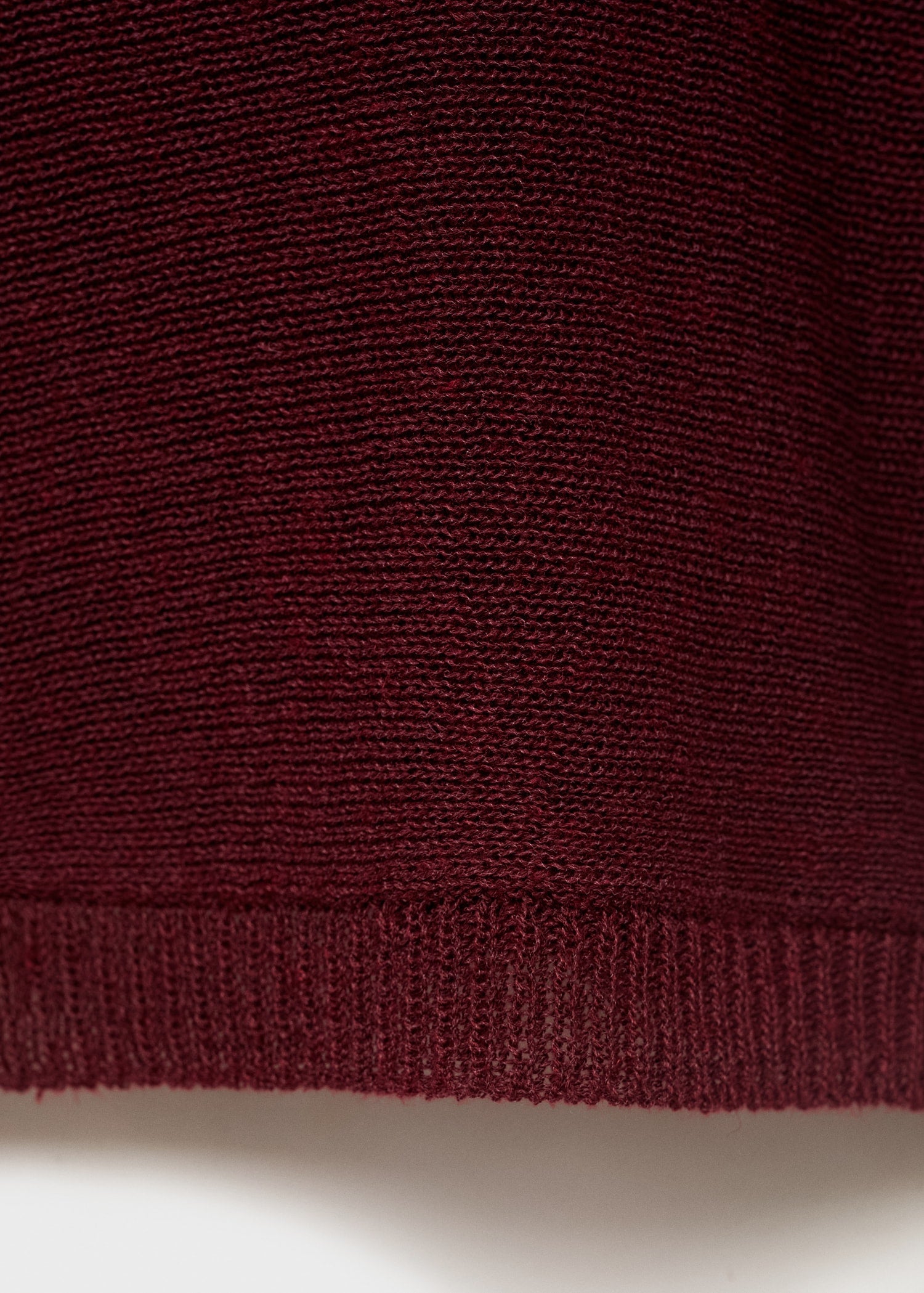 Mango sweater aventura in Burgundy - D0