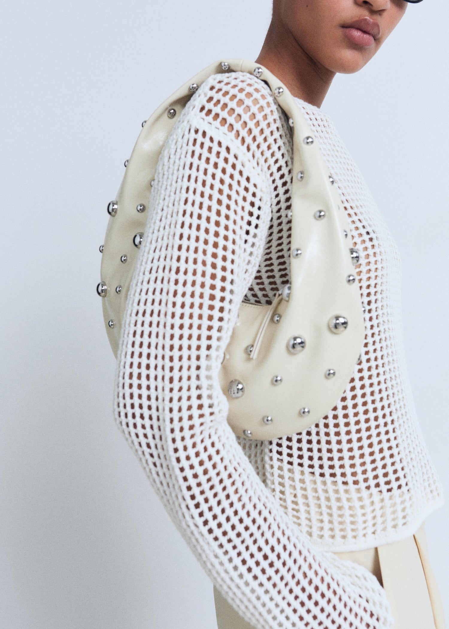 Mango sweater nairobi in White - D6