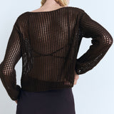 Mango sweater nairobi in Chocolate - R