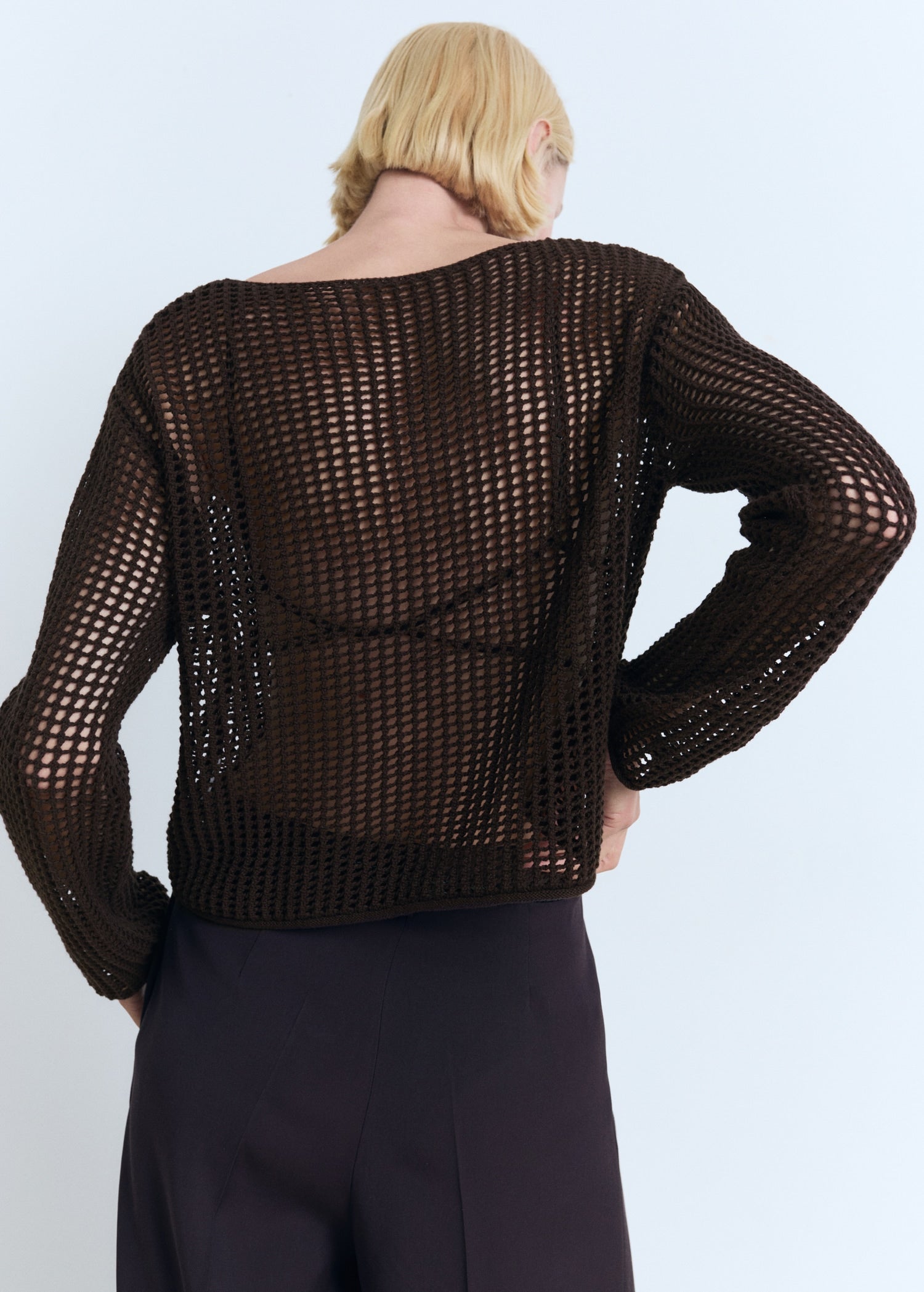 Mango sweater nairobi in Chocolate - R