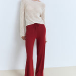 Mango trousers vella in Red - D2