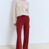 Mango trousers vella in Red - D2