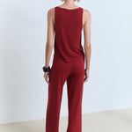 Mango trousers vella in Red - R