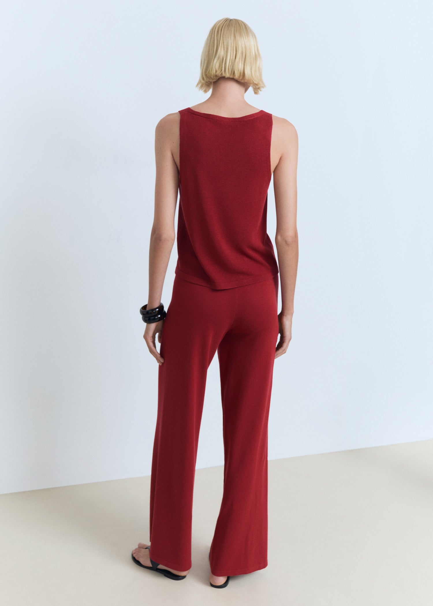 Mango trousers vella in Red - R