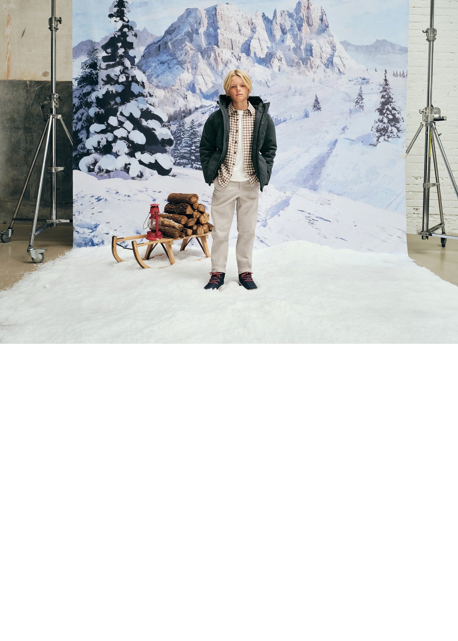 Mango trousers piccolo in Sand - D7