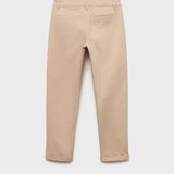 Mango trousers piccolo in Sand - R