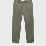 Mango trousers piccolo in Khaki - B