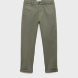 Mango trousers piccolo in Khaki - B