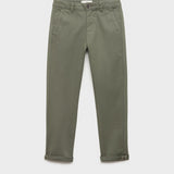 Mango trousers piccolo in Khaki - B