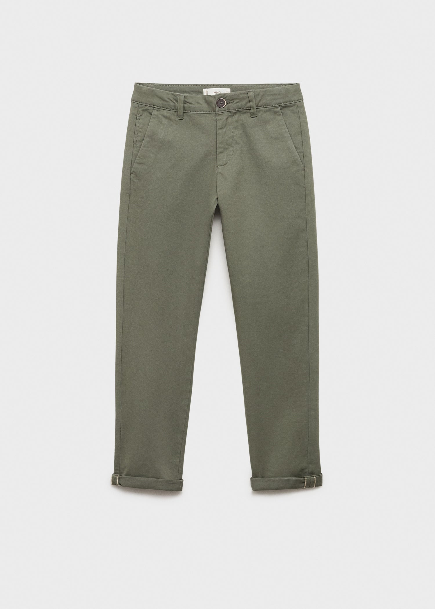 Mango trousers piccolo in Khaki - B