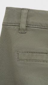Mango trousers piccolo in Khaki - D0