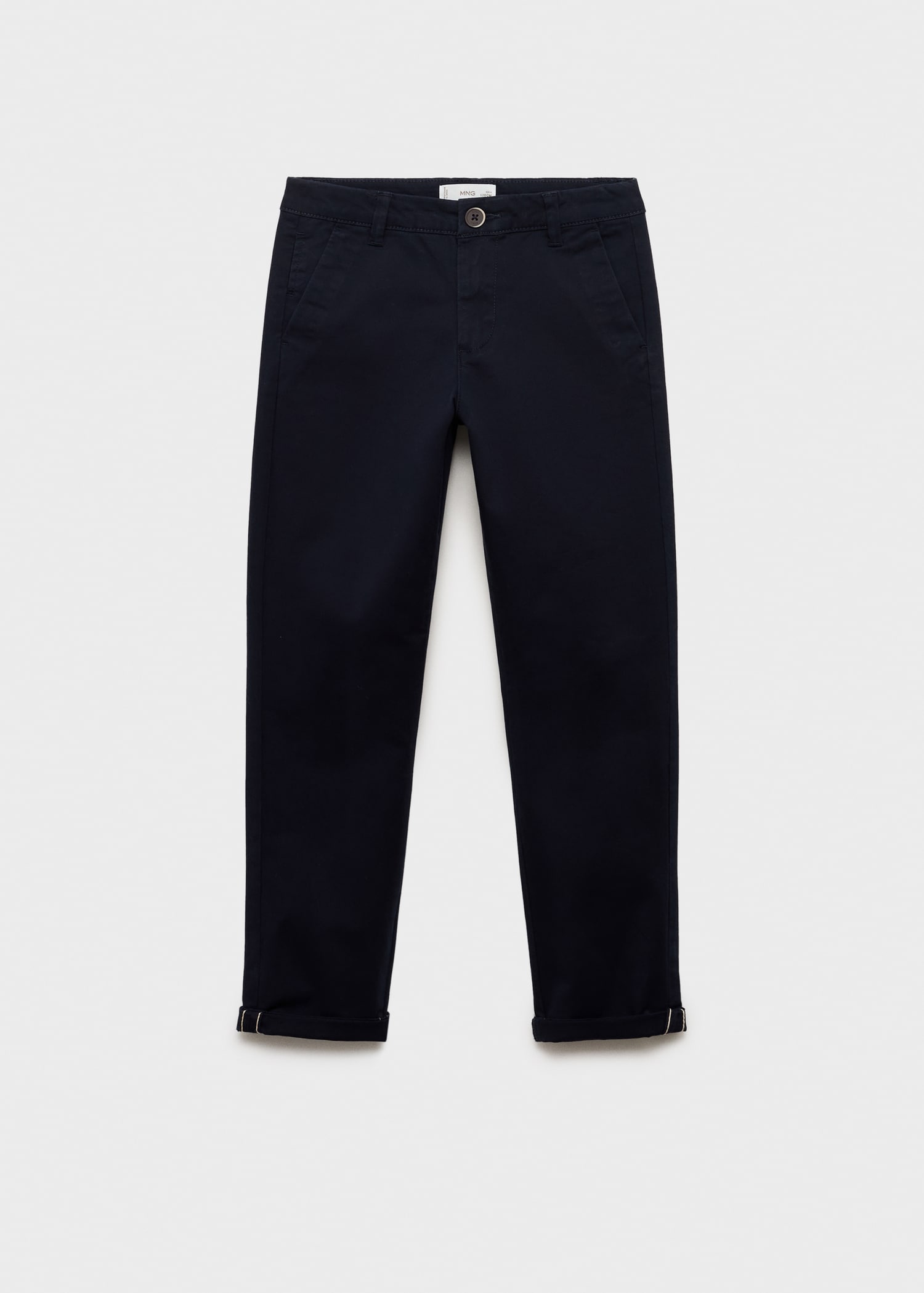 Mango trousers piccolo in Navy - B
