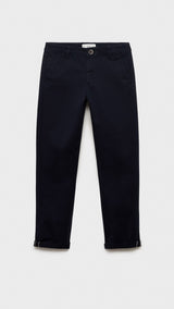 Mango trousers piccolo in Navy - B