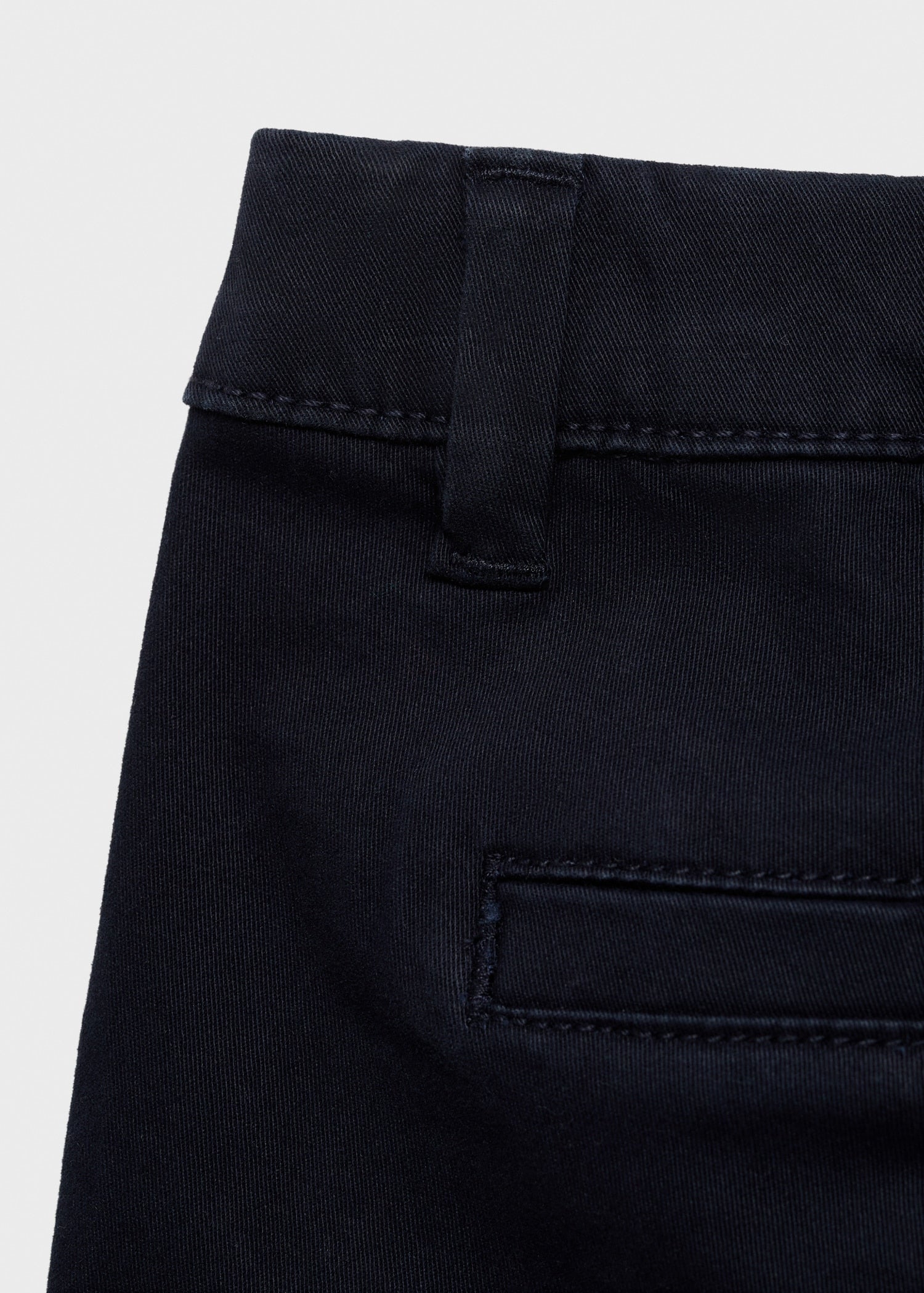 Mango trousers piccolo in Navy - D0