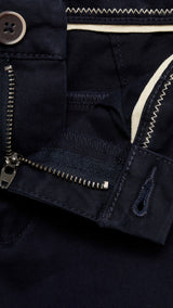 Mango trousers piccolo in Navy - D8