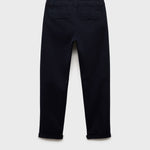 Mango trousers piccolo in Navy - R