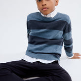 Mango trousers piccolo in Navy