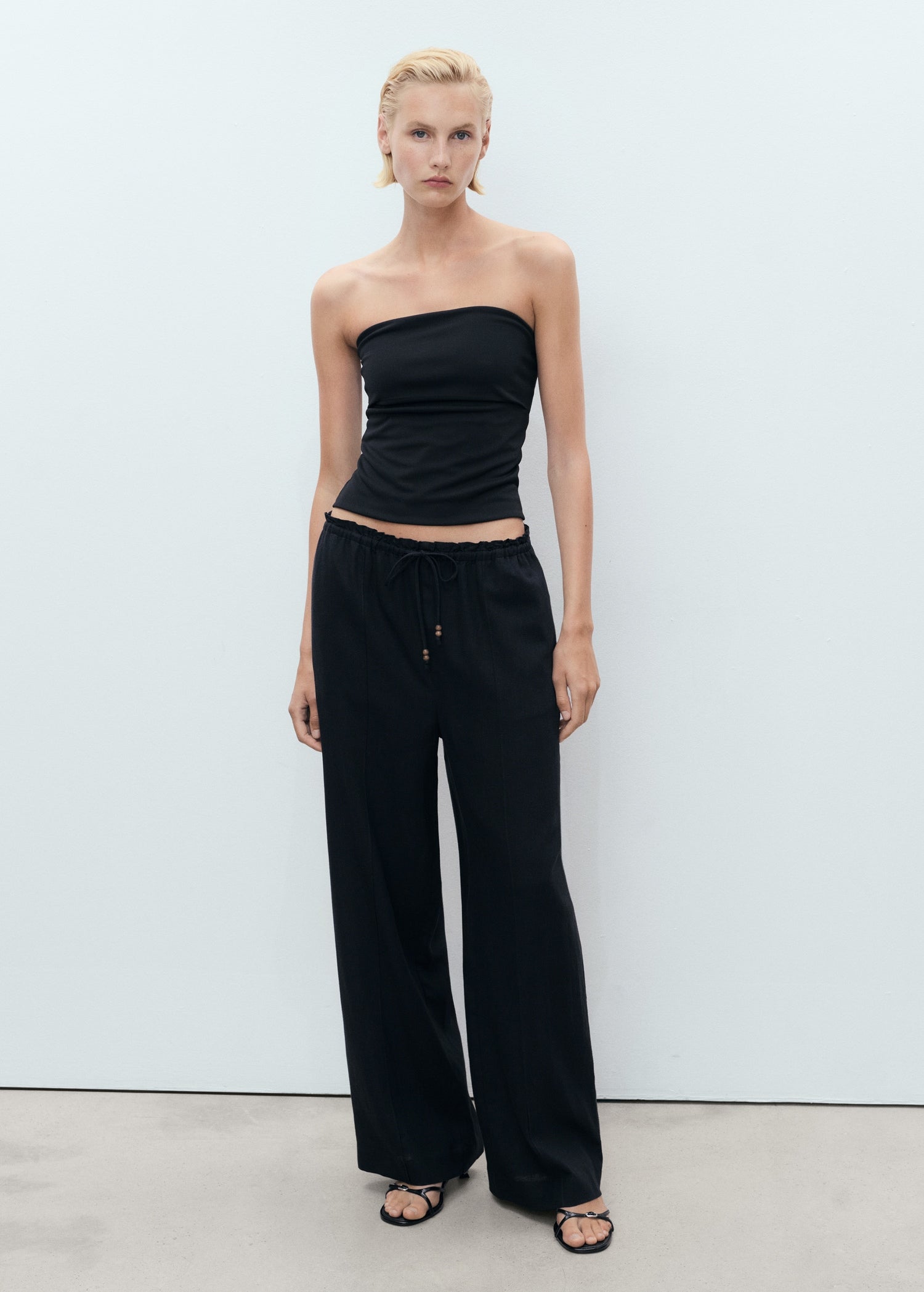 Mango trousers scott in Black - 99999999_01