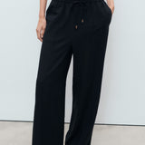 Mango trousers scott in Black