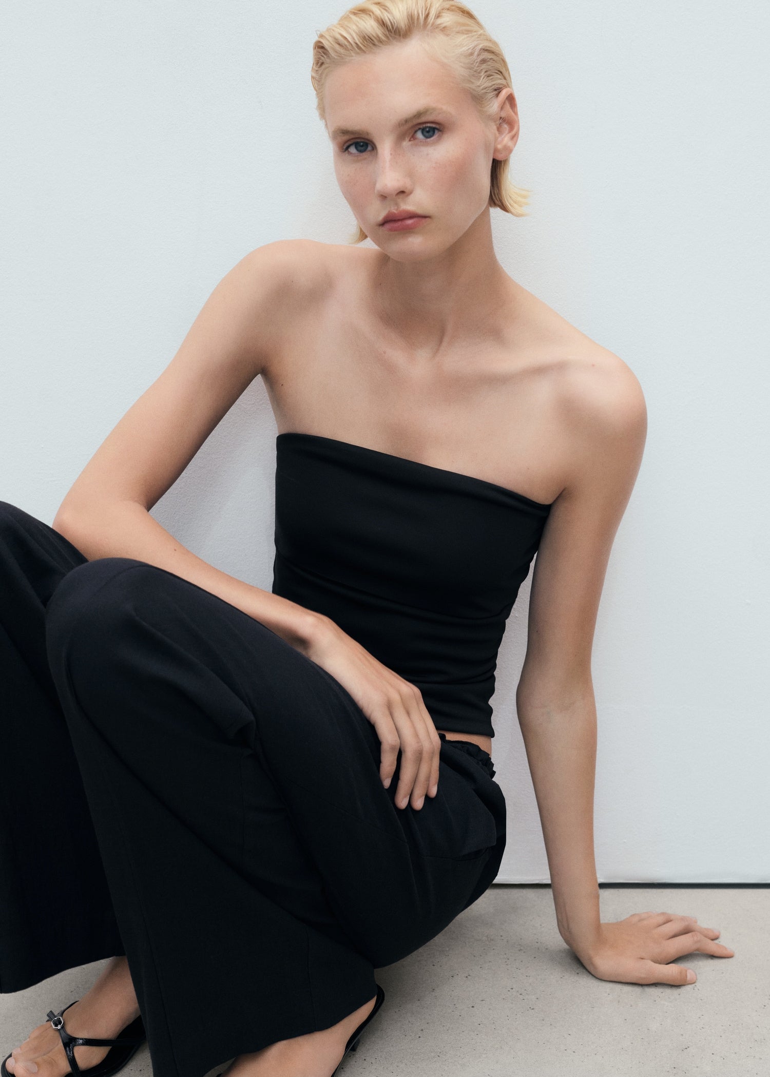 Mango trousers scott in Black - D2