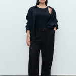 Mango trousers scott in Black - D3