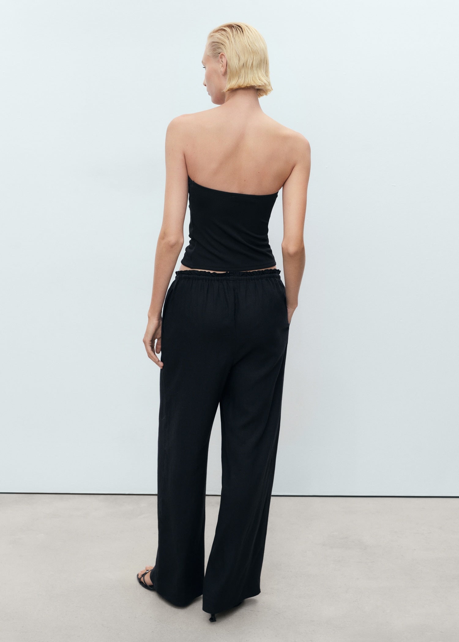 Mango trousers scott in Black - R