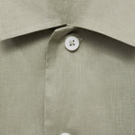 Mango overshirt pantin in Mint - D0