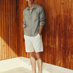 Mango overshirt pantin in Mint - D3