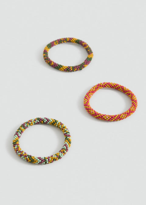 Mango bracelet kaa in garnet
