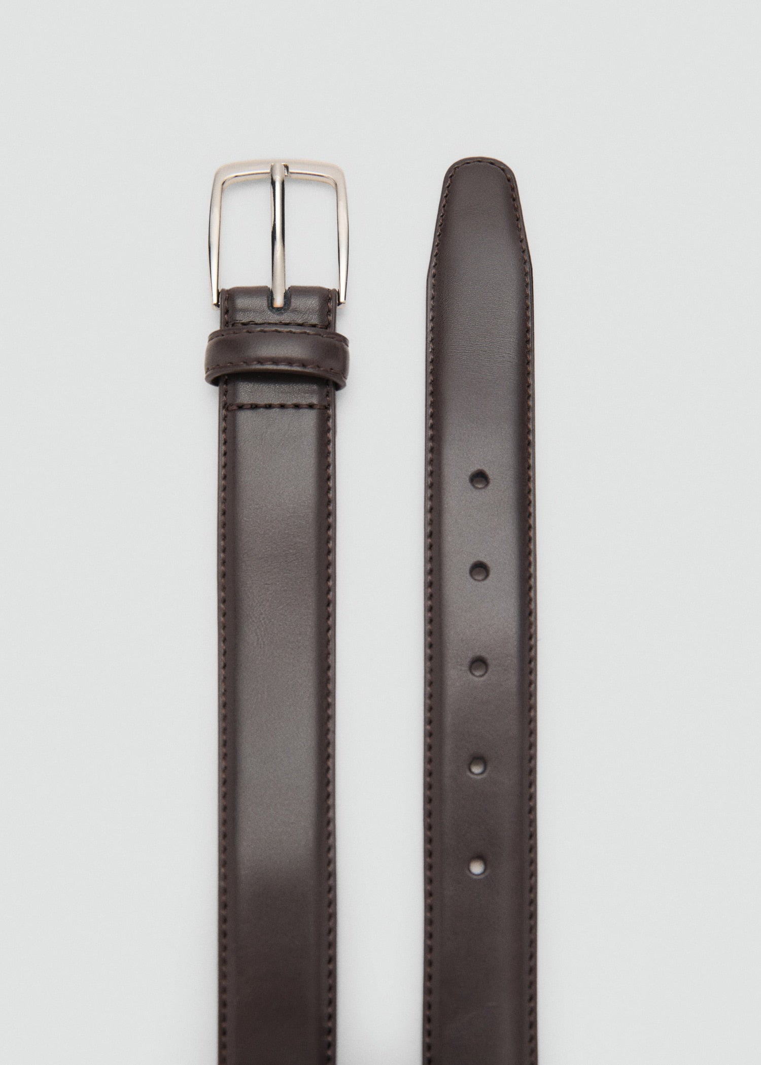 Mango belt basico in Brown