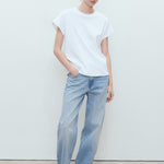 Mango t-shirt sevilla in White - 99999999_01