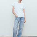 Mango t-shirt sevilla in White - 99999999_01