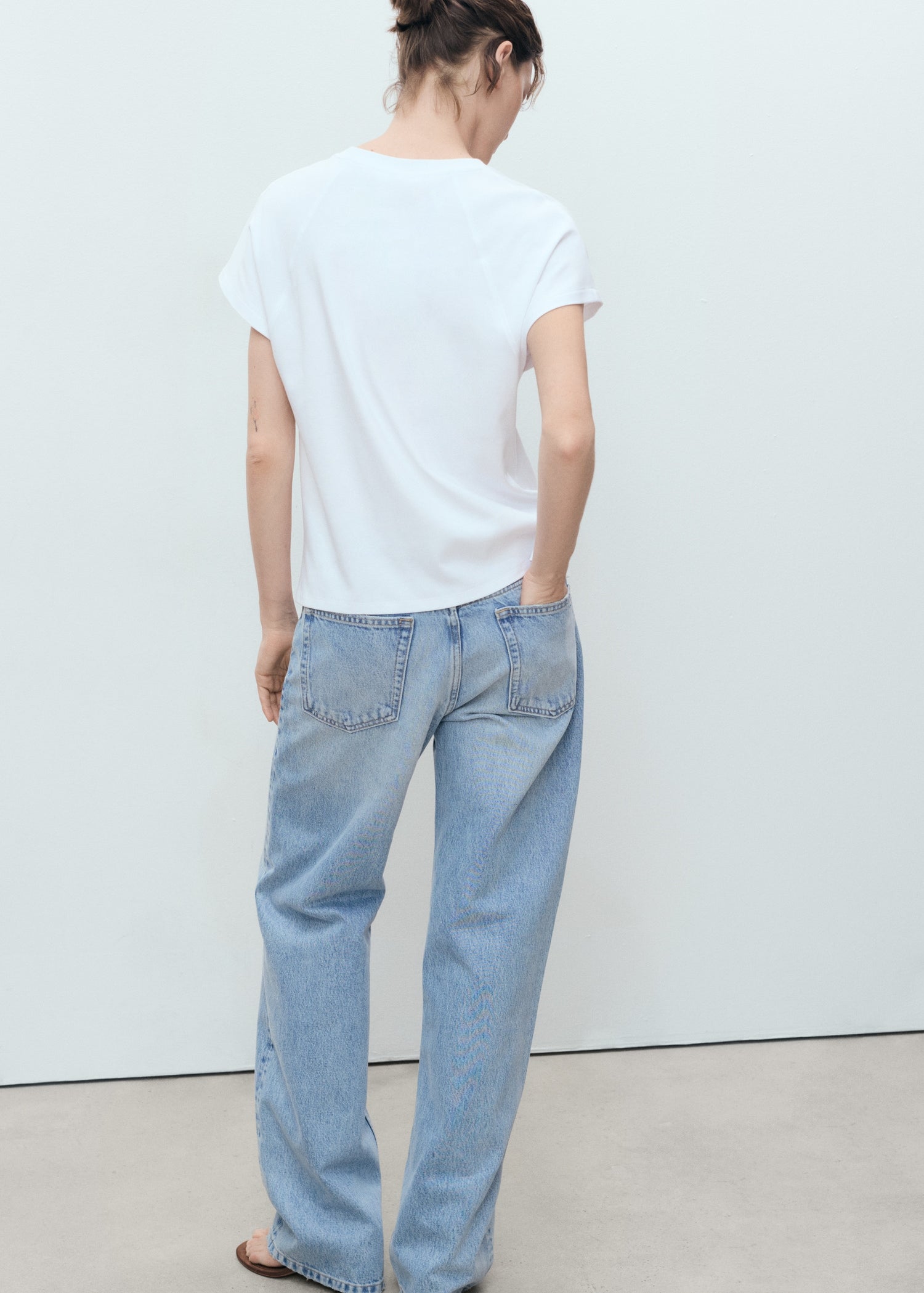 Mango t-shirt sevilla in White - R