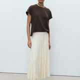 Mango t-shirt sevilla in Brown - 99999999_01