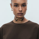 Mango t-shirt sevilla in Brown - D1