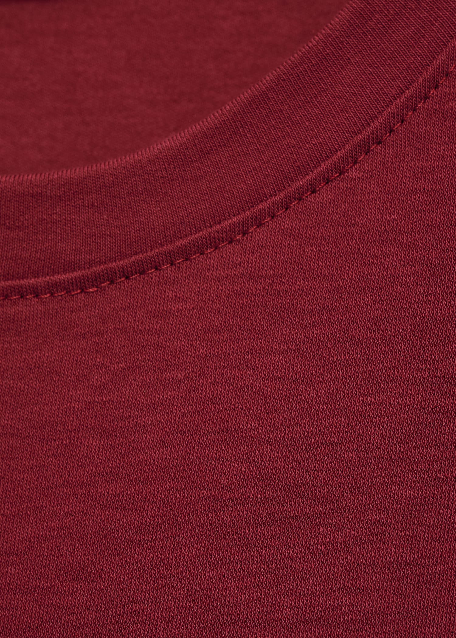 Mango t-shirt sevilla in Burgundy - D8