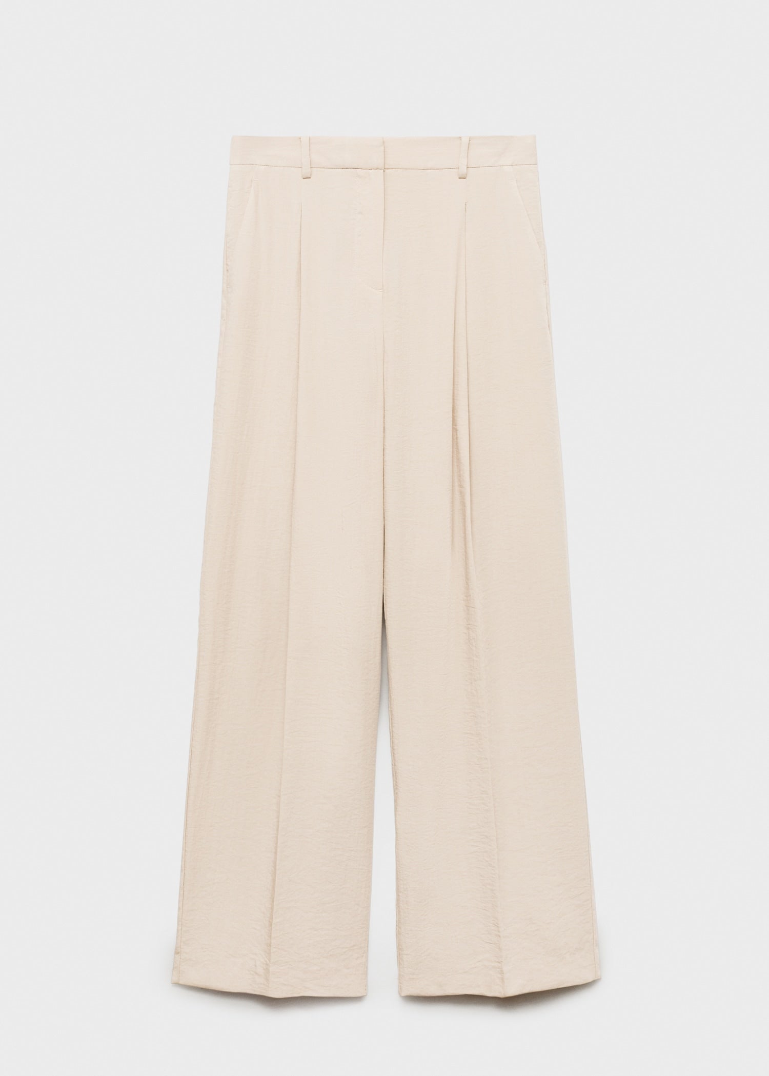 Mango trousers carla in Stone - B