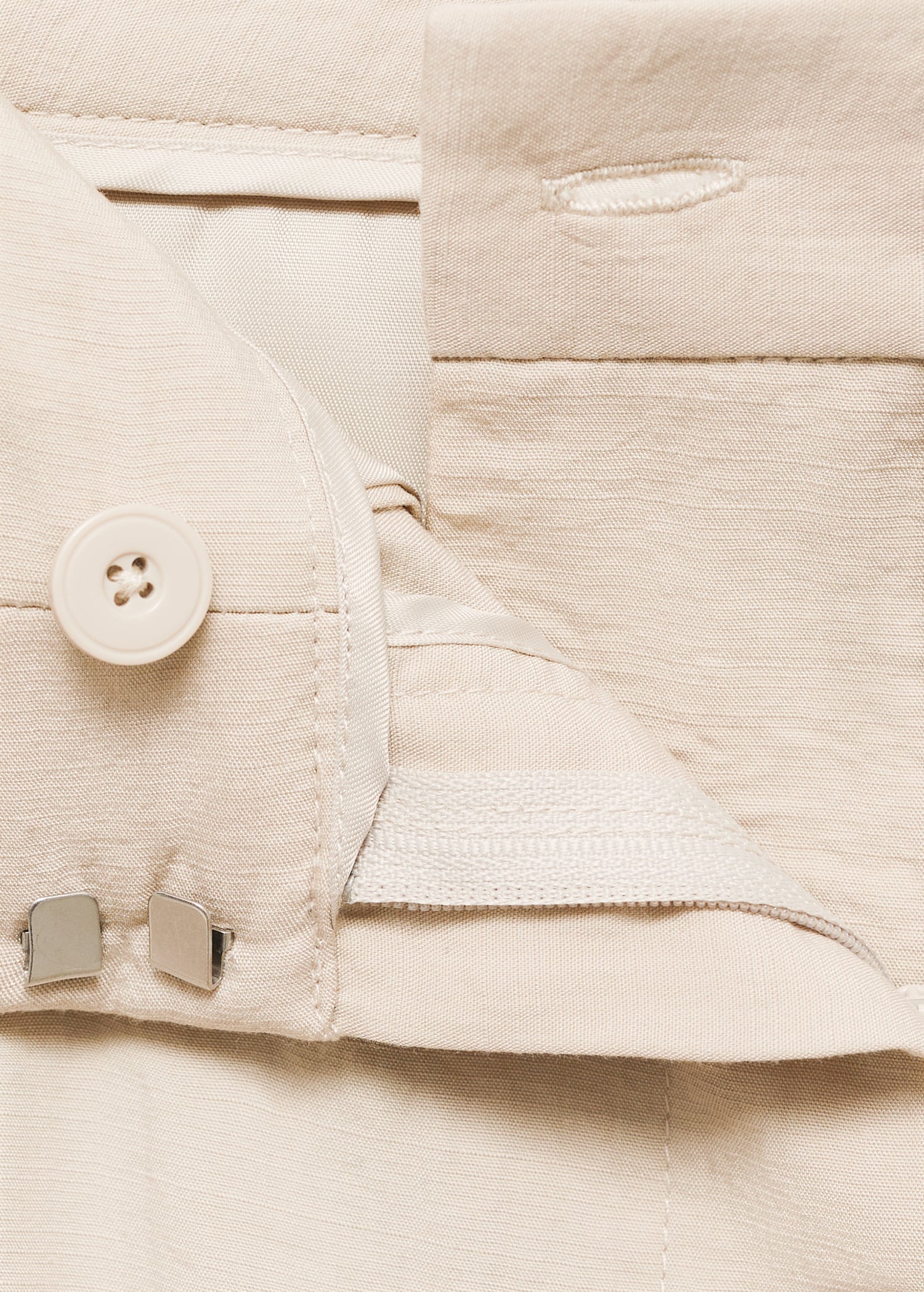 Mango trousers carla in Stone - D8