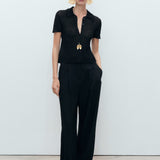 Mango trousers carla in Black - 99999999_01