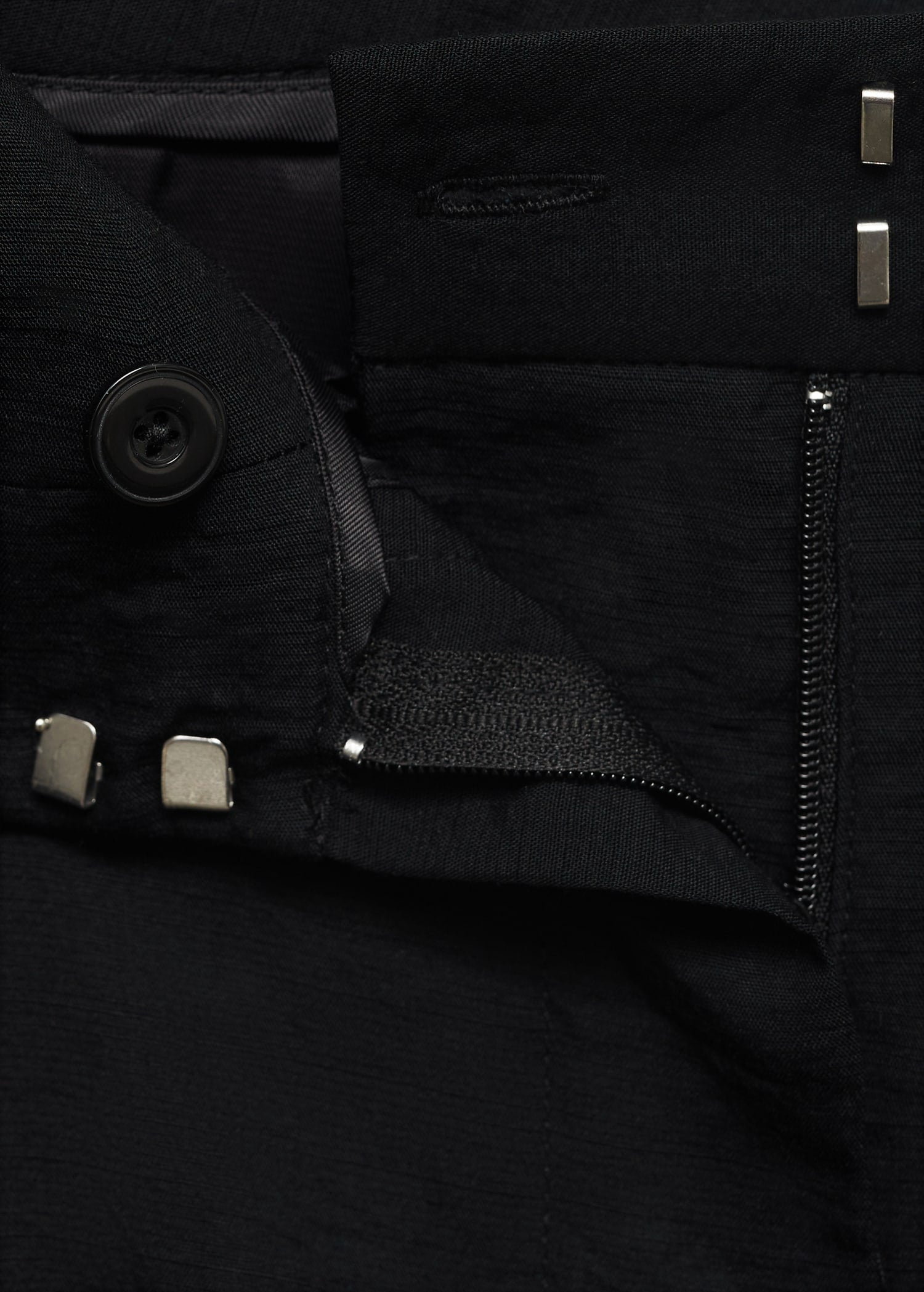 Mango trousers carla in Black - D8