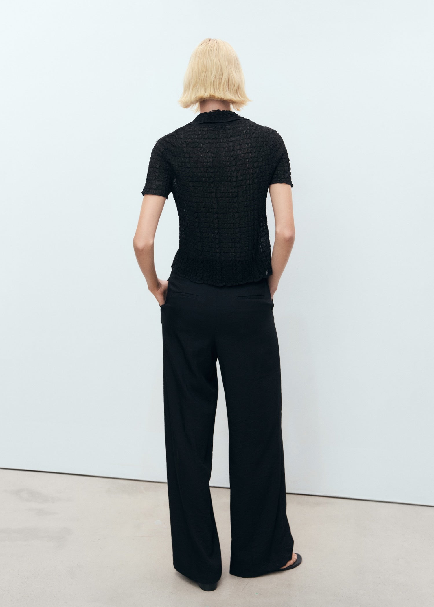 Mango trousers carla in Black - R