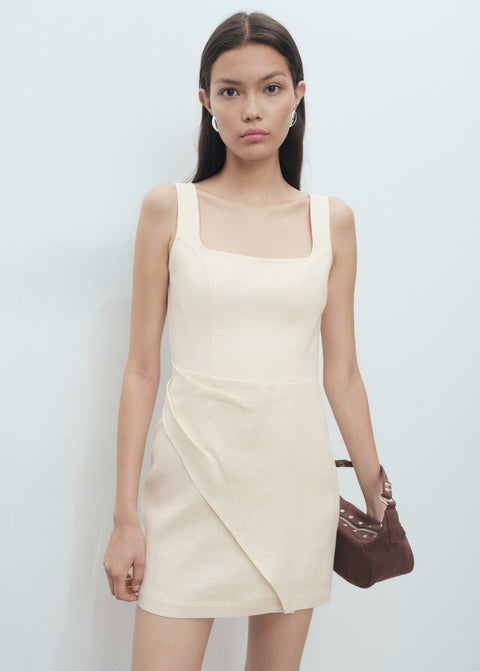 Mango dress katy in raw