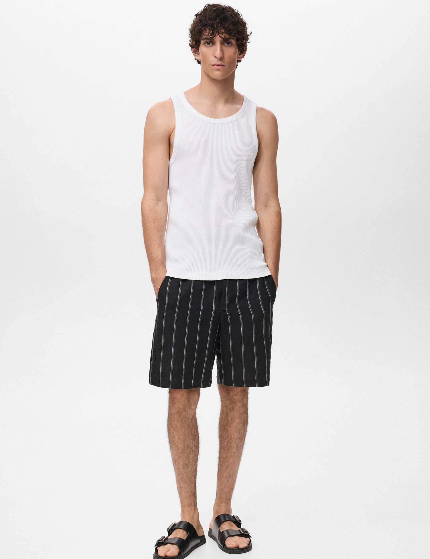 Mango t-shirt deltac in Off White - 99999999_01