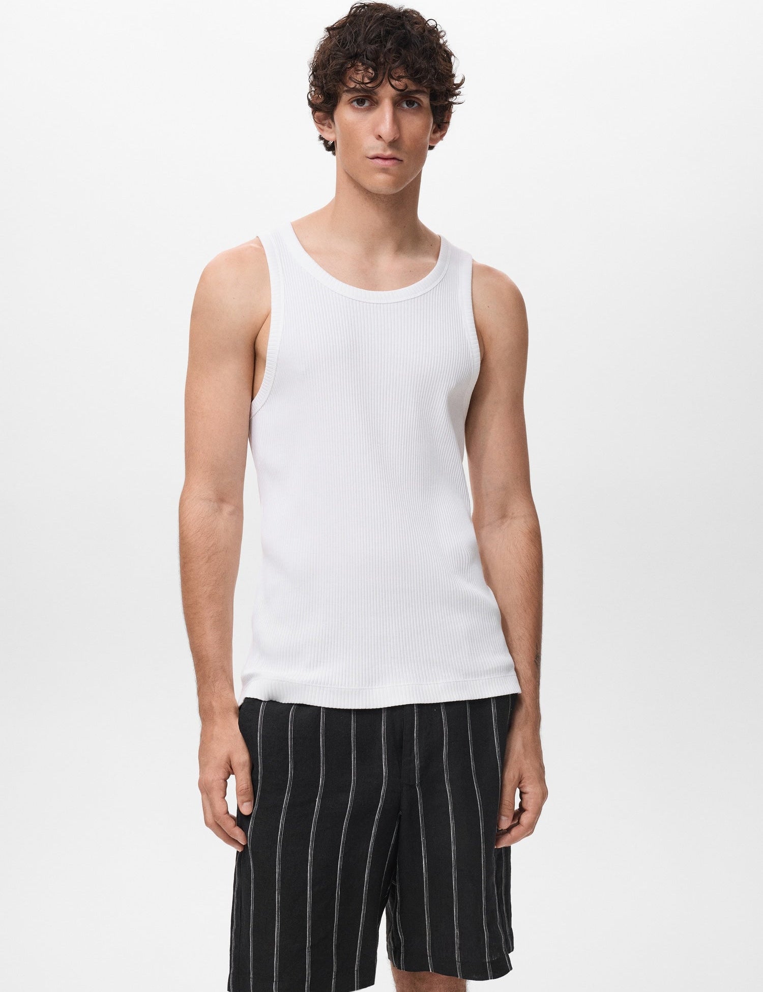 Mango t-shirt deltac in Off White