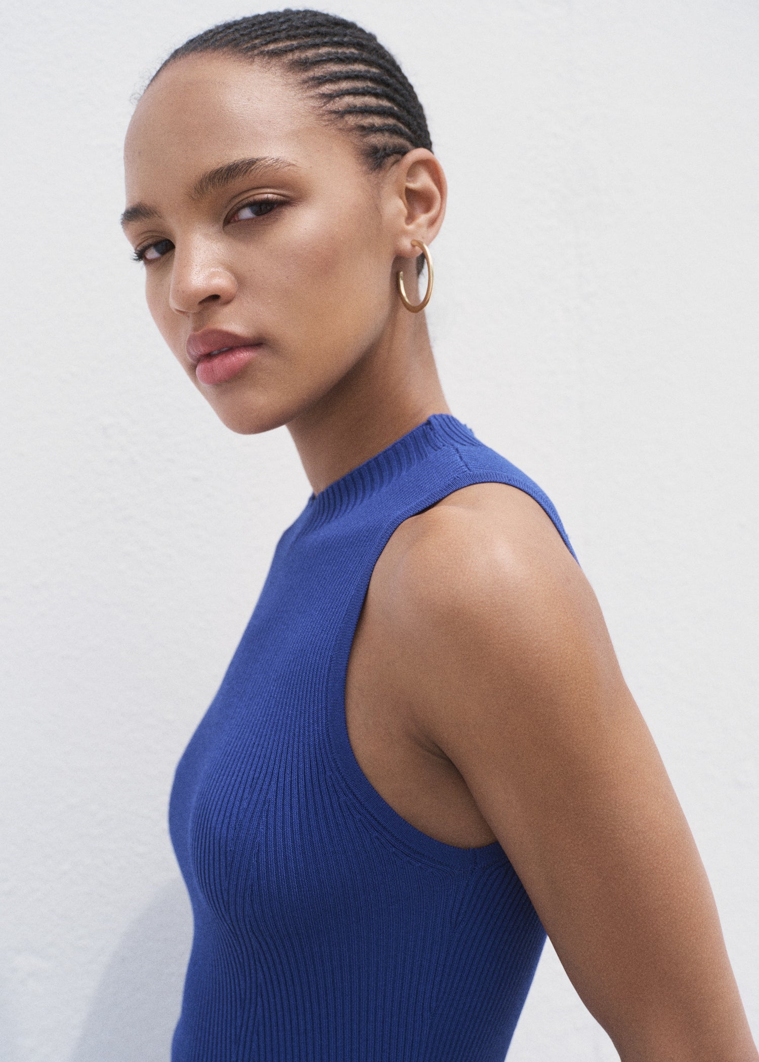 Mango dress albert in Electric Blue - D1